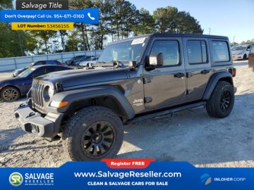 2020 Jeep Wrangler 4WD Unlimited Sport
