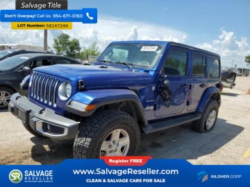 2020 Jeep Wrangler 4WD Unlimited Sahara