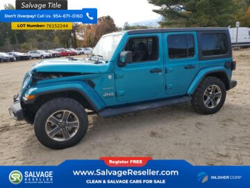 2020 Jeep Wrangler 4WD Unlimited Sahara