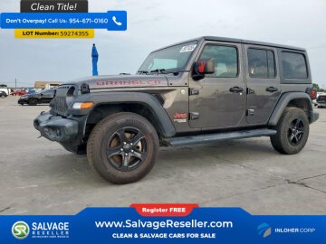 2020 Jeep Wrangler 4WD Unlimited Sport