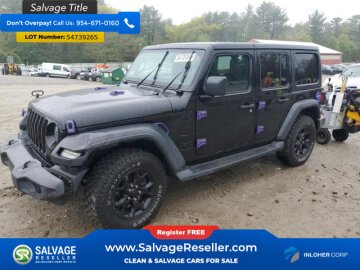 2020 Jeep Wrangler 4WD Unlimited Sport