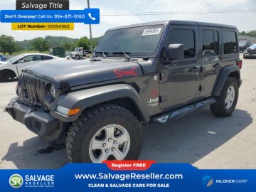 2020 Jeep Wrangler 4WD Unlimited Sport
