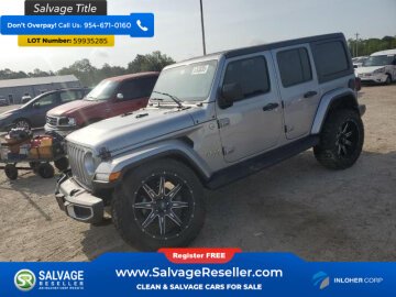 2020 Jeep Wrangler 4WD Unlimited Sahara