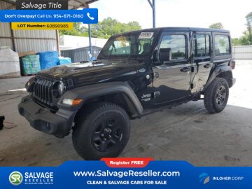 2020 Jeep Wrangler 4WD Unlimited Sport