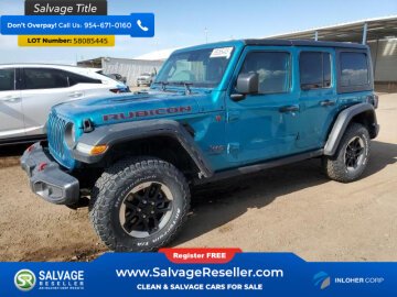 2020 Jeep Wrangler 4WD Unlimited Rubicon