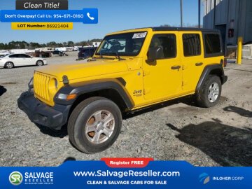 2020 Jeep Wrangler 4WD Unlimited Sport