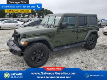 2020 Jeep Wrangler 4WD Unlimited Sahara
