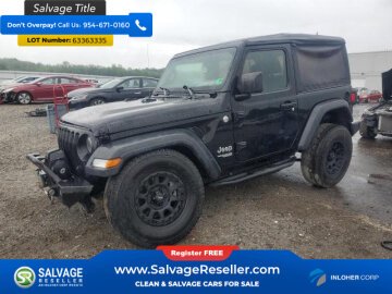 2020 Jeep Wrangler 4WD Sport