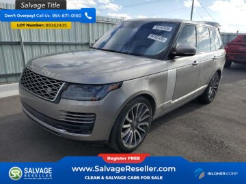 New 2020 Land Rover Range Rover HSE