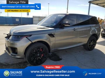 New 2020 Land Rover Range Rover Sport HSE