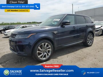 New 2020 Land Rover Range Rover Sport HSE
