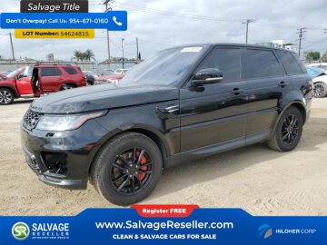 New 2020 Land Rover Range Rover Sport SE