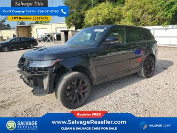 2020 Land Rover Range Rover Sport SVR