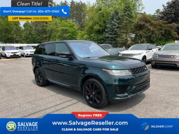 2020 Land Rover Range Rover Sport HST