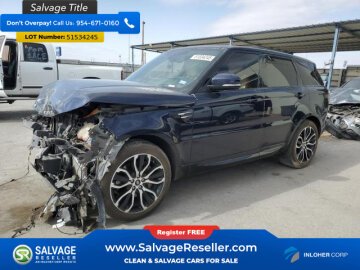 2020 Land Rover Range Rover Sport HSE