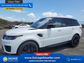 2020 Land Rover Range Rover Sport HSE Plug-In Hybrid
