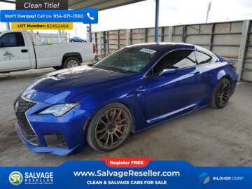 2020 Lexus RCF w/ Premium Package