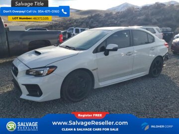 New 2020 Subaru WRX