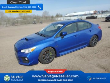 New 2020 Subaru WRX