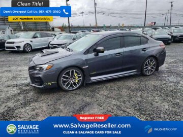 New 2020 Subaru WRX STI Limited