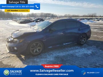 New 2020 Subaru WRX