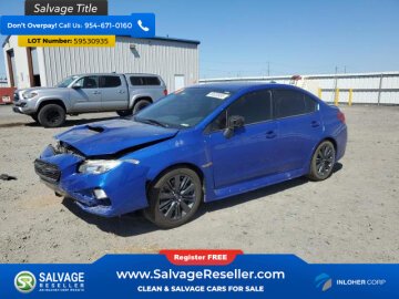 2020 Subaru WRX