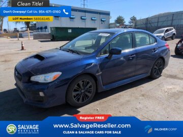 2020 Subaru WRX