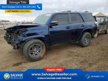 New 2020 Toyota 4Runner 4WD