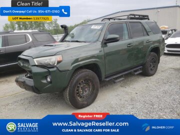 New 2020 Toyota 4Runner 4WD