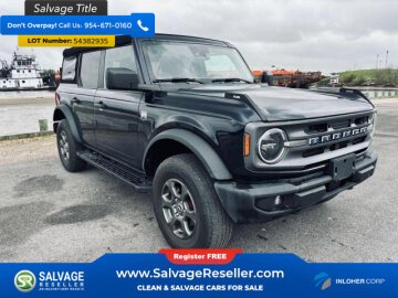 New 2021 Ford Bronco 4-Door