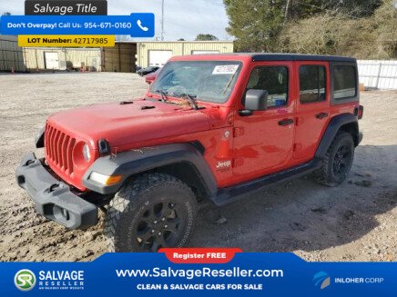 Photo 1 for New 2021 Jeep Wrangler 4WD Unlimited Sport