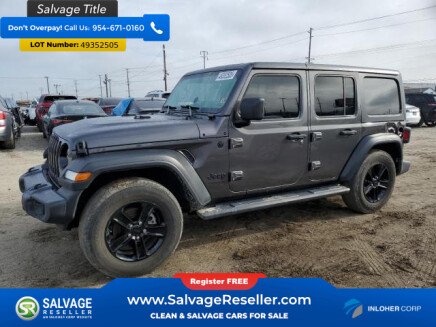 Photo 1 for New 2021 Jeep Wrangler 4WD Unlimited Sport