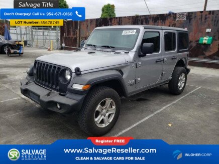 Photo 1 for New 2021 Jeep Wrangler 4WD Unlimited Sport