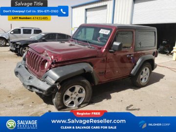 New 2021 Jeep Wrangler 4WD Sport