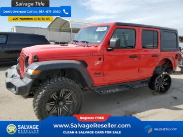New 2021 Jeep Wrangler 4WD Unlimited Sport