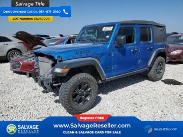 New 2021 Jeep Wrangler 4WD Unlimited Sport