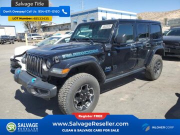 New 2021 Jeep Wrangler 4WD Unlimited Rubicon 4xe