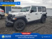 New 2021 Jeep Wrangler 4WD Unlimited Sport