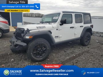 New 2021 Jeep Wrangler 4WD Unlimited Sport