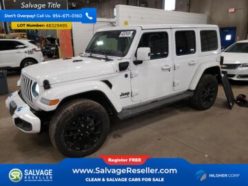 2021 Jeep Wrangler 4WD Unlimited Sahara 4xe
