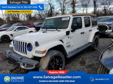 2021 Jeep Wrangler 4WD Unlimited Sahara 4xe