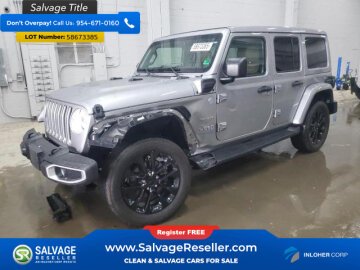 2021 Jeep Wrangler 4WD Unlimited Sahara 4xe