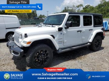 2021 Jeep Wrangler 4WD Unlimited Sahara 4xe