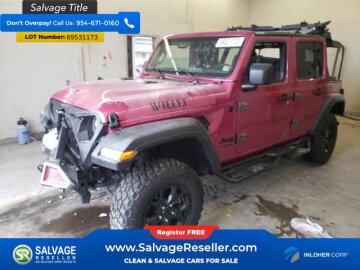2021 Jeep Wrangler 4WD Unlimited Sport