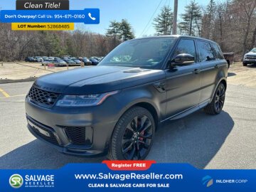 New 2021 Land Rover Range Rover Sport HST