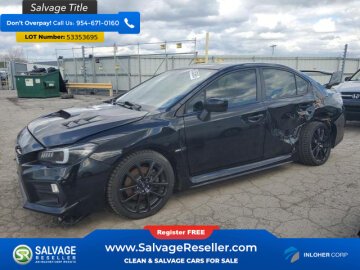 New 2021 Subaru WRX Premium