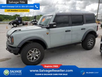 2022 Ford Bronco 4-Door