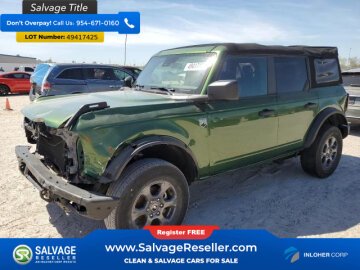 New 2022 Ford Bronco 4-Door