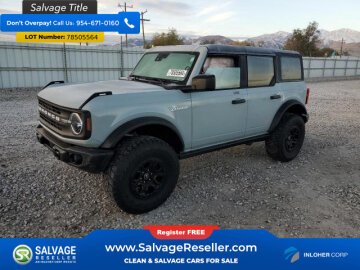 New 2022 Ford Bronco 4-Door