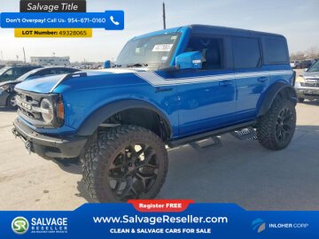 New 2022 Ford Bronco 4-Door